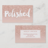 Kundenspezifische moderne Typografie der Visitenkarte (Vorne/Hinten)