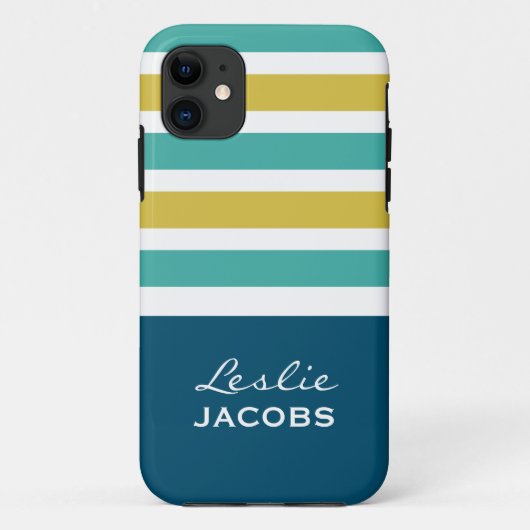 Kundenspezifische Monogramm-Hüllen des Case-Mate iPhone Hülle (Rückseite)
