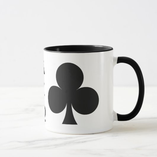 Kundenspezifische Monogramm-Tassen des Tasse (Rechts)