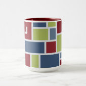 Kundenspezifische Monogramm-Tassen des Tasse (Zentrum)