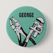 Kundenspezifische Monogramm- u. Farbknöpfe der Button (Vorderseite)