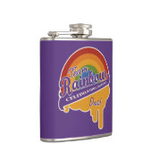Kundenspezifische Monogrammflasche des Flachmann (Rechts)