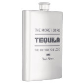 Kundenspezifische Monogrammflasche des TEQUILA Flachmann (Rechts)