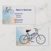 Kundenspezifische, Motivierend Fahrradtechnik, Rad Visitenkarte (Vorne/Hinten)