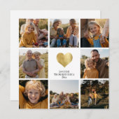 Kundenspezifische Multi-Foto-Produktfamilie - Gold (Vorne/Hinten)