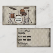 Kundenspezifische Musikerkarten des Visitenkarte (Vorne/Hinten)