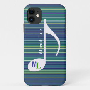 kundenspezifische Musiknote/Streifen Case-Mate iPhone Hülle