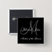 Kundenspezifische Mutter der Button (Vorne & Hinten)