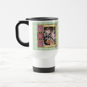 Kundenspezifische Mutter-TagesFoto-Tasse Reisebecher