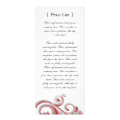 KUNDENSPEZIFISCHE NAGEL-TECHNIKER-GESTELL-KARTE WERBEKARTE (Hinten)