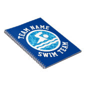 Kundenspezifische Name des schwimmenden Teams: Sch Notizblock (Rechte Seite)