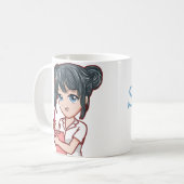 kundenspezifische Nurse-Tasse (Ihr Name) Kaffeespe Kaffeetasse (Vorderseite Links)