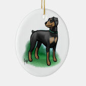 Kundenspezifische "Oscar" Verzierung Keramikornament (Rechts)