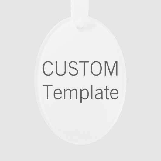 Kundenspezifische OVALE Ornament (Vorderseite)