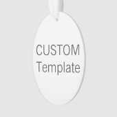 Kundenspezifische OVALE Ornament (Vorderseite)