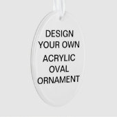 Kundenspezifische OVALE Ornament (Vorderseite)