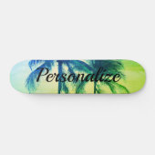 Kundenspezifische Palme-Fotoentwurf Skateboard (Horizontal)