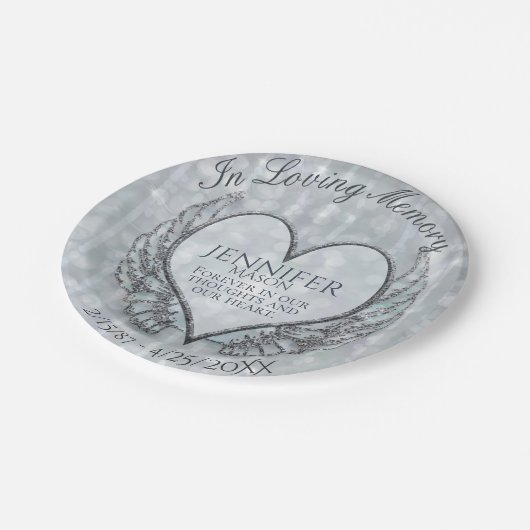 Kundenspezifische Pappteller (Schrägansicht)