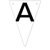 Kundenspezifische personalisierte alles- Gute zum Wimpelkette (Dritte Fahne)