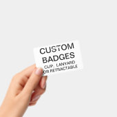 Kundenspezifische personalisierte ausweis (Handheld)