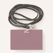 Kundenspezifische personalisierte ausweis (Rückseite mit Schlüsselband)