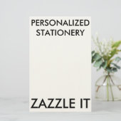 Kundenspezifische personalisierte briefpapier (Stehend Vorderseite)