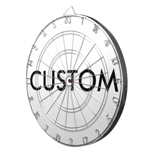 Kundenspezifische personalisierte dartscheibe (Vorderseite rechts)