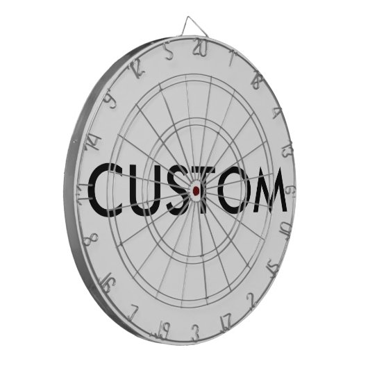 Kundenspezifische personalisierte dartscheibe (Vorderseite Links)