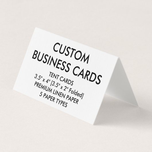 Kundenspezifische personalisierte gefaltete visitenkarten (Vorderseite)