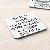 Kundenspezifische personalisierte getränkeuntersetzer (Linke Seite)