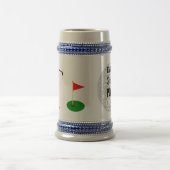 Kundenspezifische personalisierte Golf-Bier-Tasse Bierglas (Mittel)