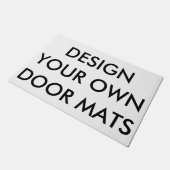 Kundenspezifische personalisierte große fußmatte (Schrägansicht)