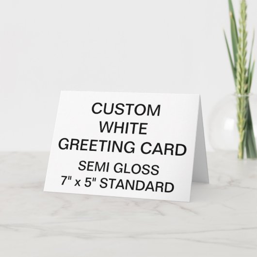 Kundenspezifische personalisierte große karte (Vorderseite)