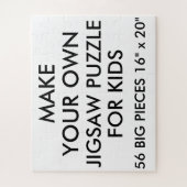 Kundenspezifische personalisierte großer PC des Puzzle (Vertikal)