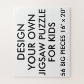 Kundenspezifische personalisierte großer PC des Puzzle (Vertikal)