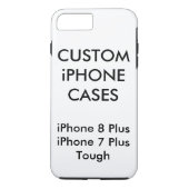 Kundenspezifische personalisierte iPhone 8 starker Case-Mate iPhone Hülle (Rückseite)