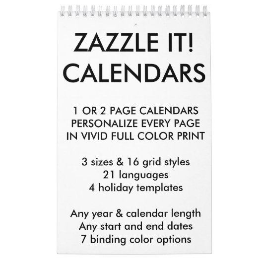 Kundenspezifische personalisierte kalender (Titelbild)