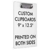 Kundenspezifische personalisierte klemmbrett (Rechts)