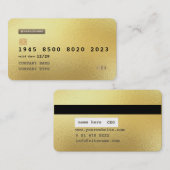 Kundenspezifische personalisierte Kreditkarte Visitenkarte (Vorne/Hinten)