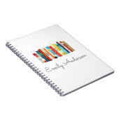 kundenspezifische personalisierte Kugelzeitschrift Notizblock (Rechte Seite)