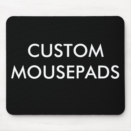 Kundenspezifische personalisierte Mousepad leere (Vorne)
