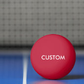 Kundenspezifische personalisierte Ping Pong Tischtennisball (Netto)