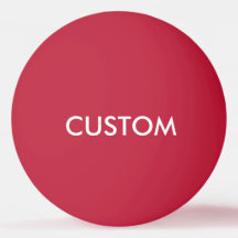 Kundenspezifische personalisierte Ping Pong