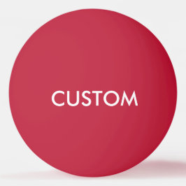 Kundenspezifische personalisierte Ping Pong Tischtennisball