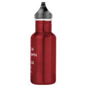 Kundenspezifische personalisierte rostfreier trinkflasche (Rechts)