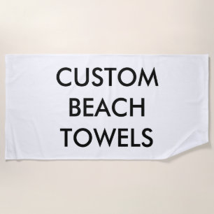Kundenspezifische personalisierte strandtuch