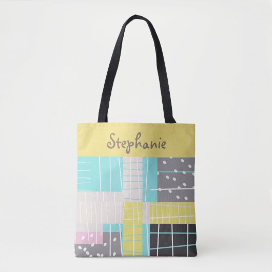 kundenspezifische personalisierte Tasche abstrakte (Vorderseite)