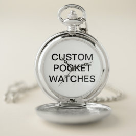 Kundenspezifische personalisierte taschenuhr
