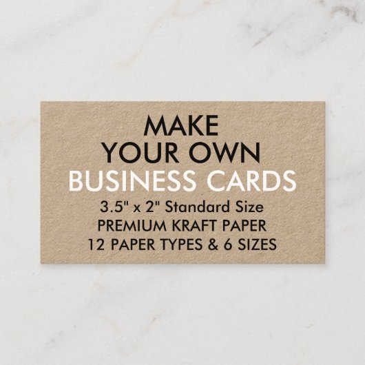 Kundenspezifische personalisierte visitenkarte (Vorderseite)