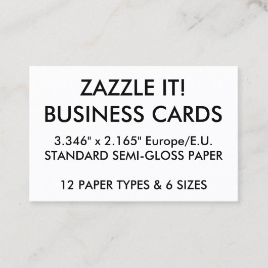 Kundenspezifische personalisierte visitenkarte (Vorderseite)